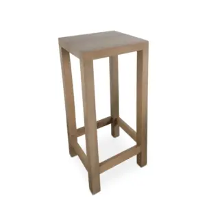 Mesa Periquera Cuadrada, Medida .50 x .50 x 1.10 altura