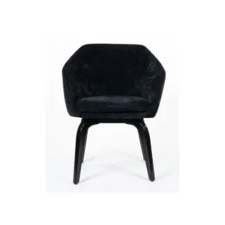Sillon Individual Concha Negro